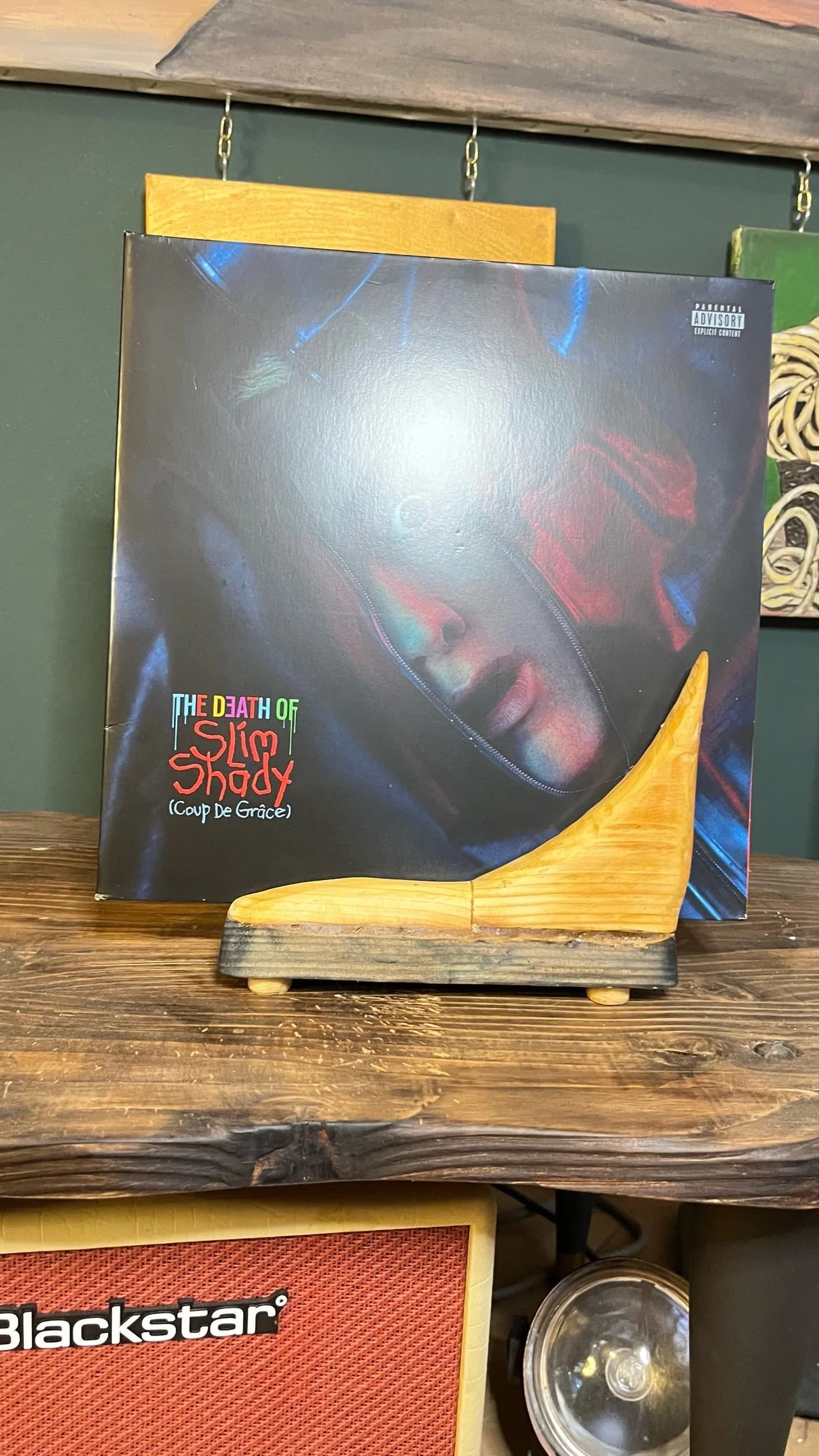 Produse Reciclate Disponibile - Suport album vinil