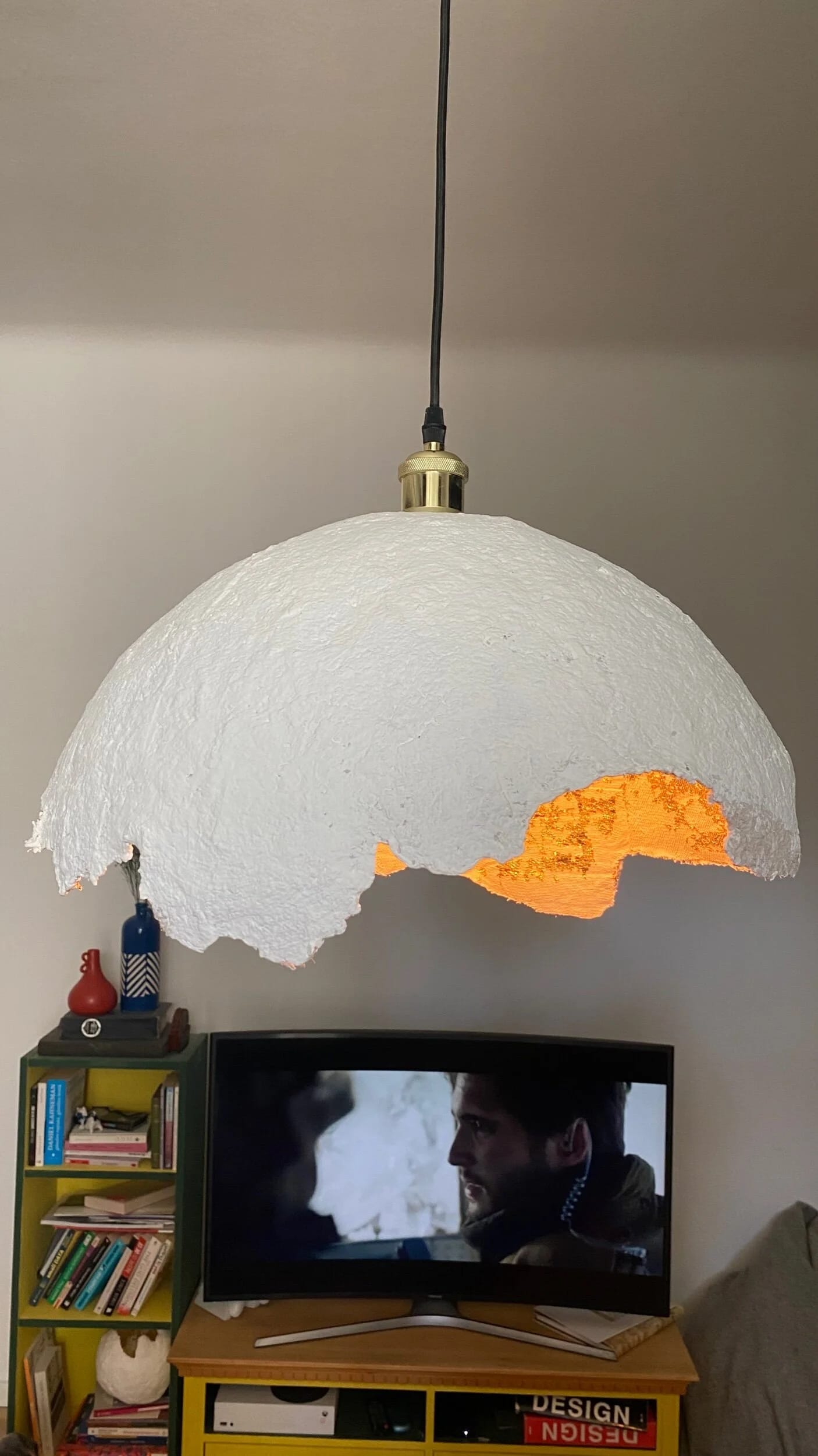 Lustră papier mache